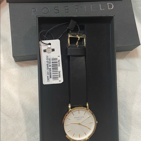 Rosefield watch black and gold bnib - Picture 6 of 6